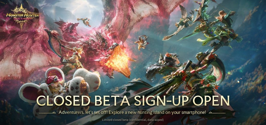 Registro para la Beta Cerrada de Monster Hunter Outlanders