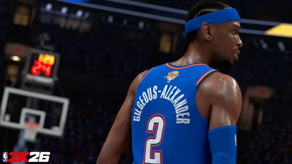 SGA in NBA 2K26
