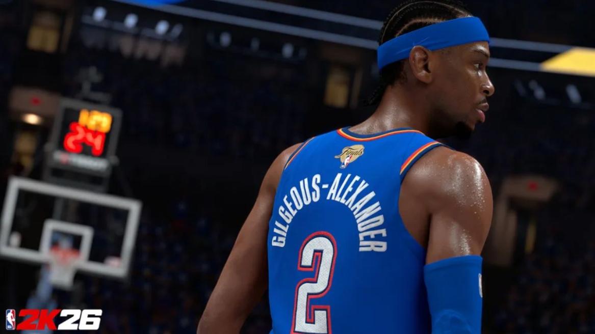 SGA in NBA 2K26
