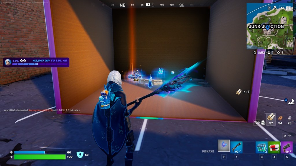 Open Birthday Present in Fortnite