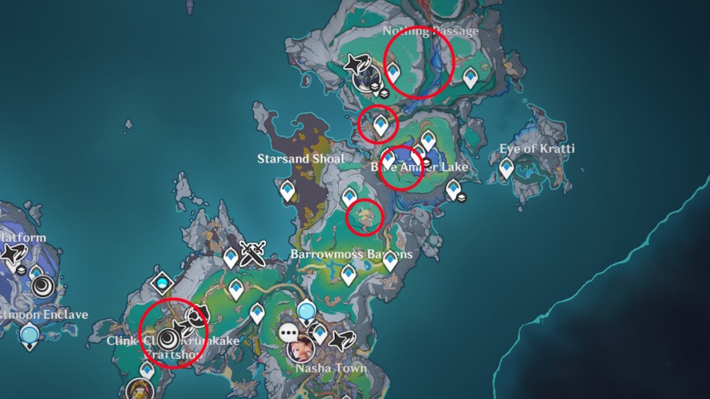 Portable Bearing Material Locations