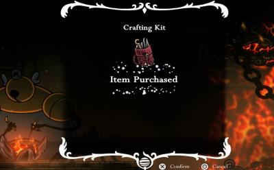 Purchase Crafting Kit in Hollow Knight Silksong