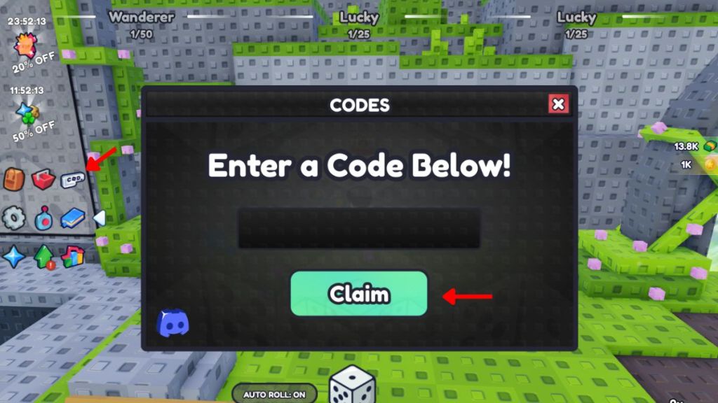 Redeem Luck Incremental Codes