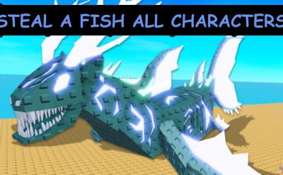 Steal a Fish all characters