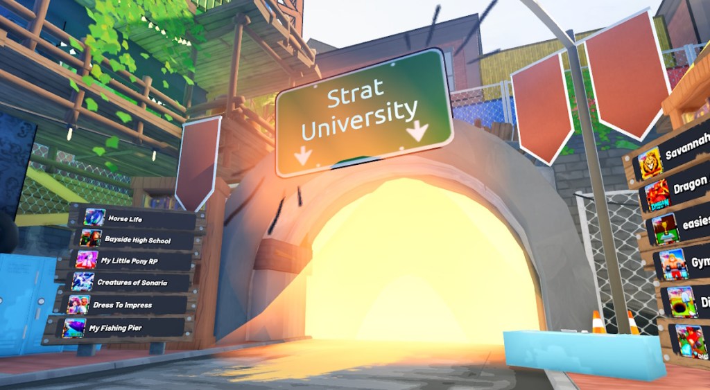 Strat University Roblox Takeover
