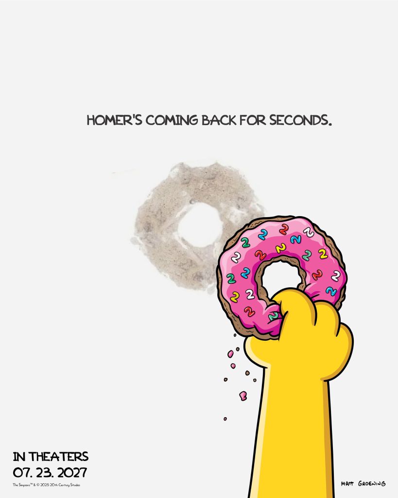 The Simpsons 2 movie poster