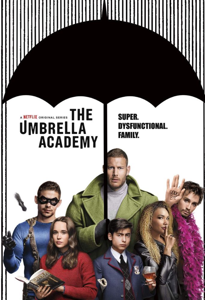 The Umbrella Academy poster Amazon