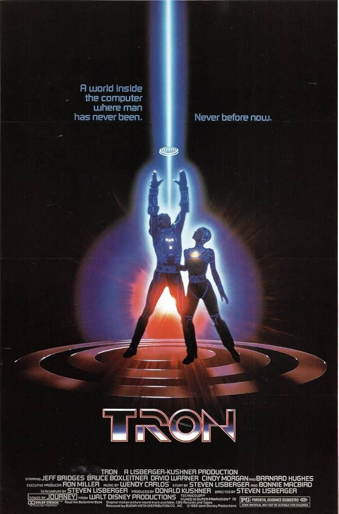 Tron movie poster