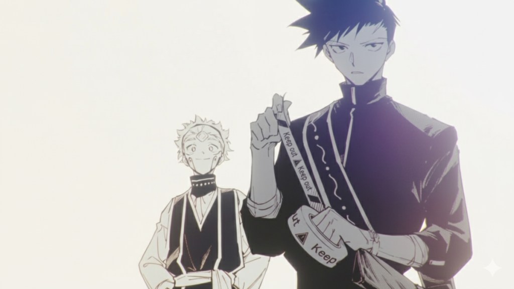 Tsurugi and Maru in Jujutsu Kaisen Modulo
