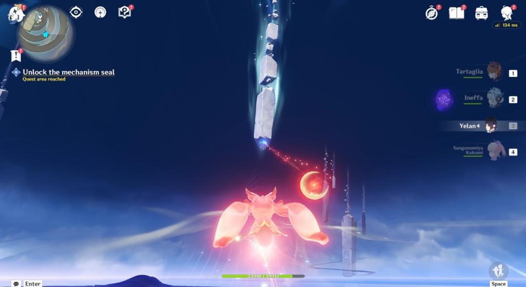 Unlock the mechanism seal Genshin Impact