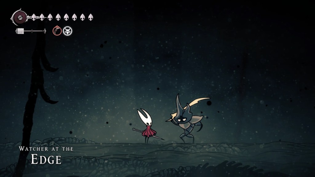 Watcher at the Edge in Hollow Knight Silksong
