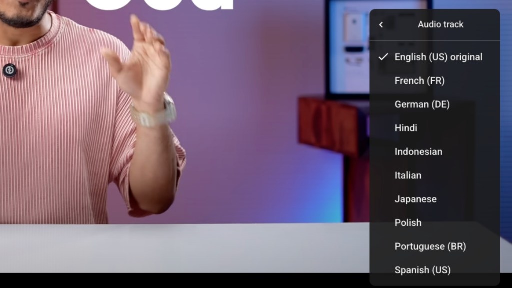 YouTube Multiple AI Generated Audio Tracks