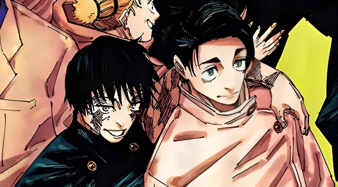 Yuta and Maki in JJK final volume cover