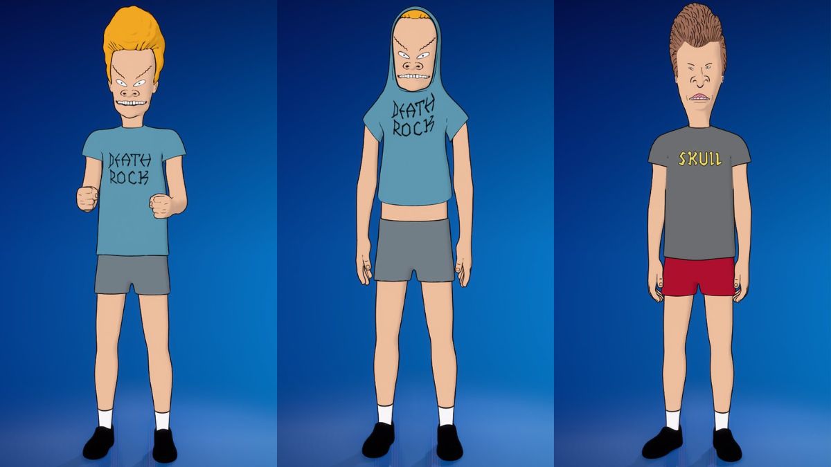 Beavis and Butthead Fortnite skins