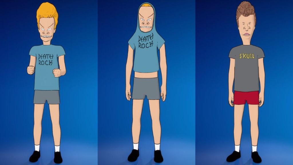 Beavis and Butthead Fortnite skins