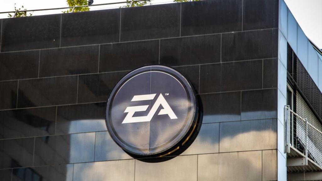 black EA logo