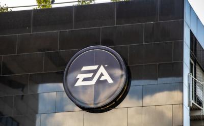 black EA logo