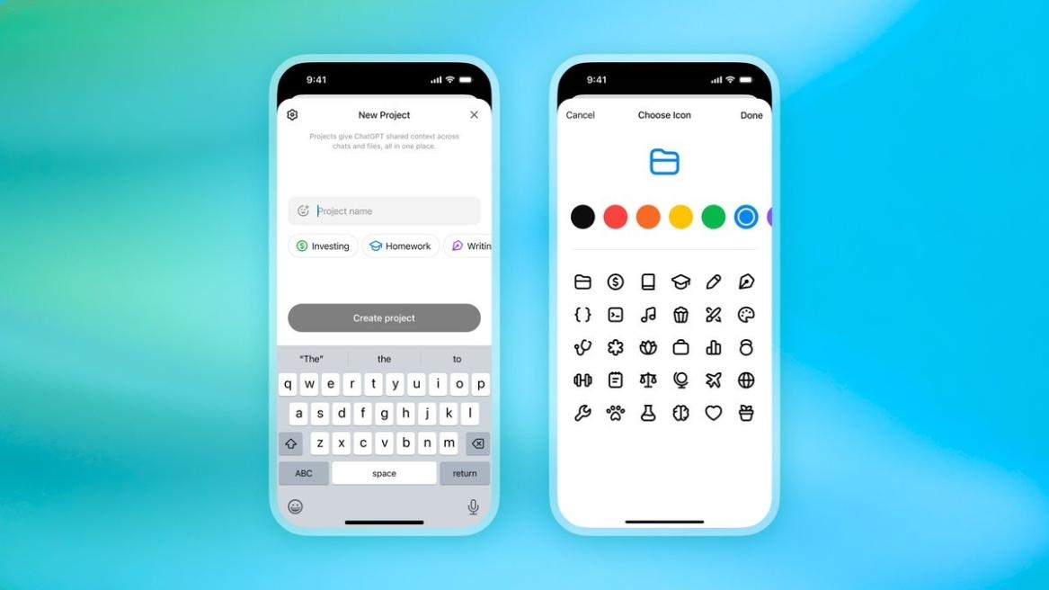 chatgpt projects arrives for free users