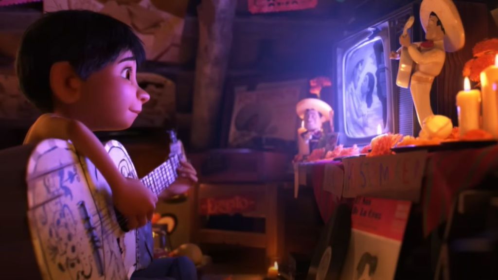 A still from Coco