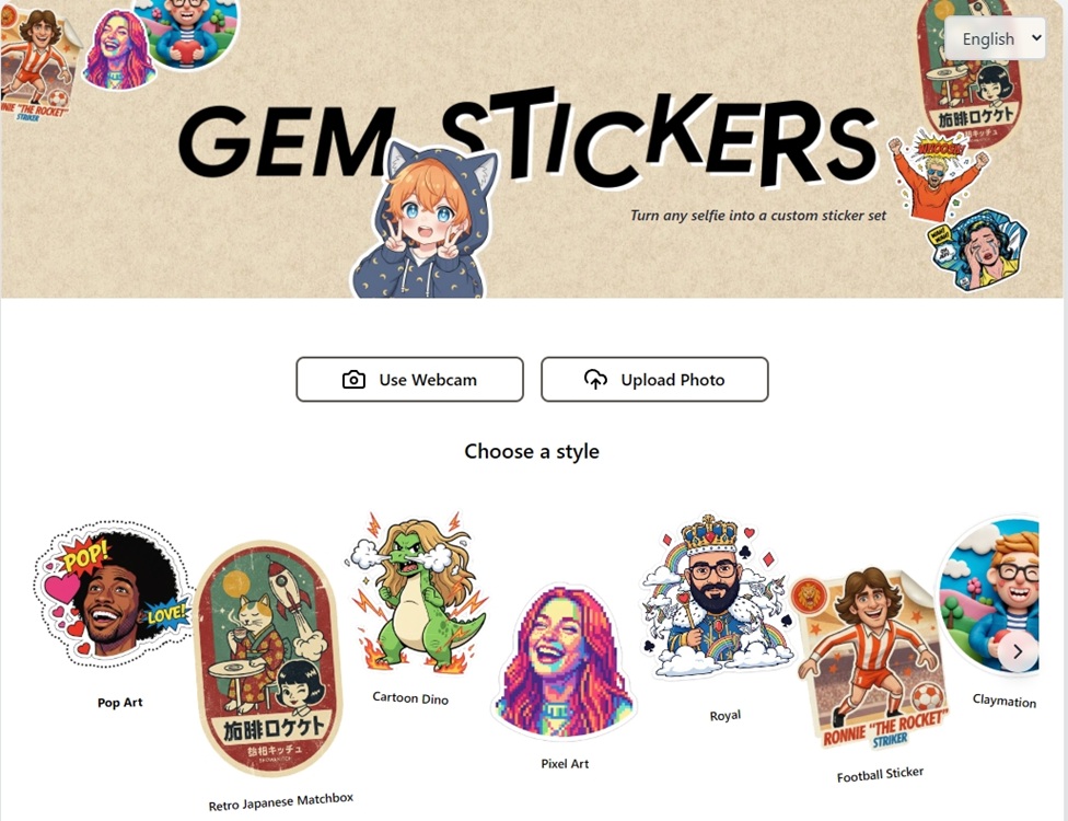 create stickers using gemini nano banana