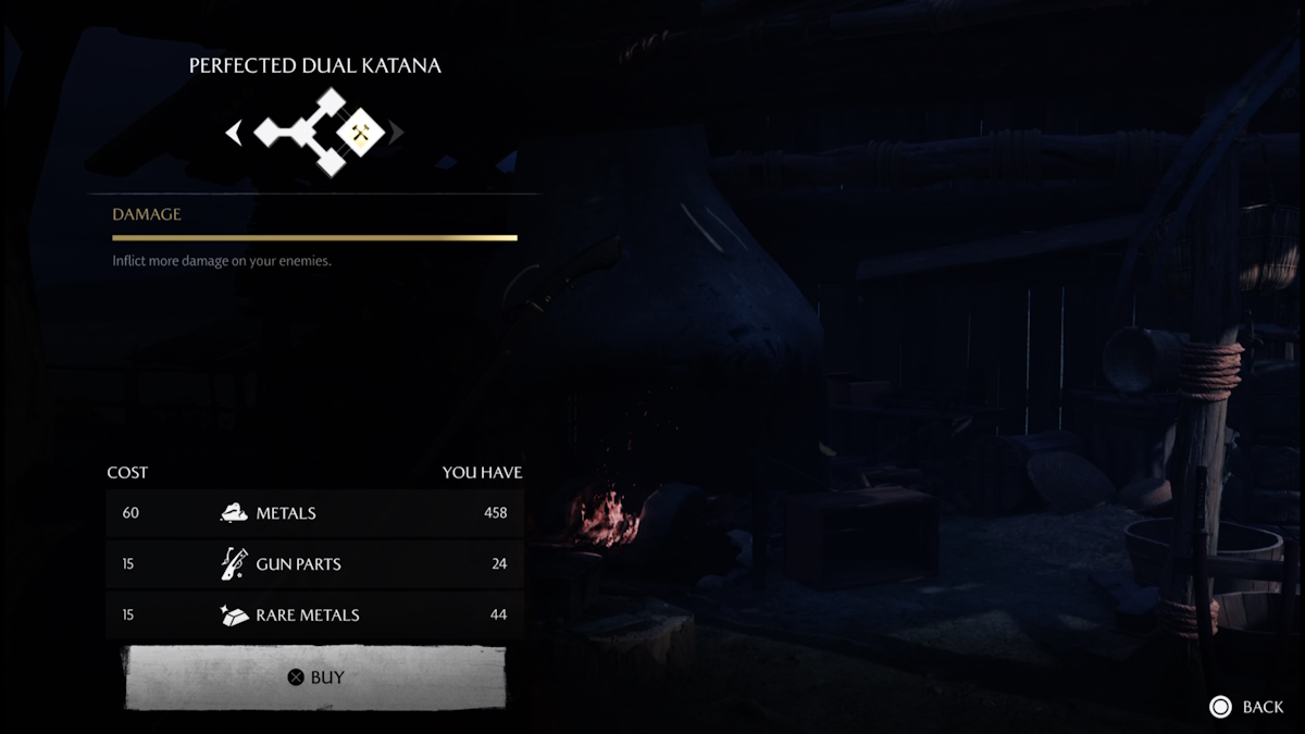 dual katana upgrade