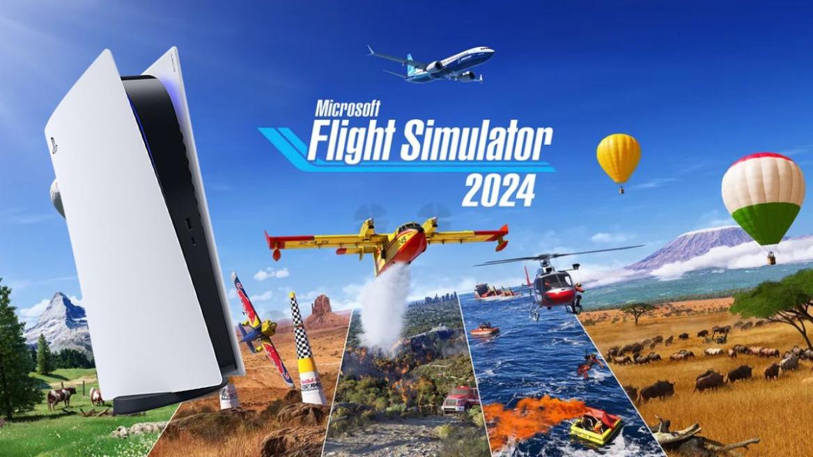 Microsoft Flight Sim 2024 on PS5