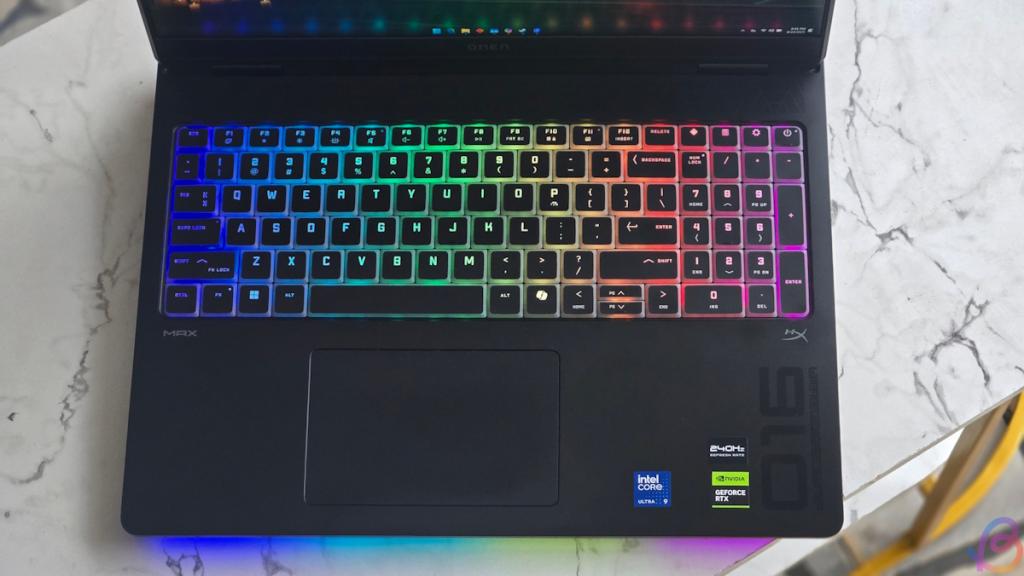 hp omen max 16 keyboard 2
