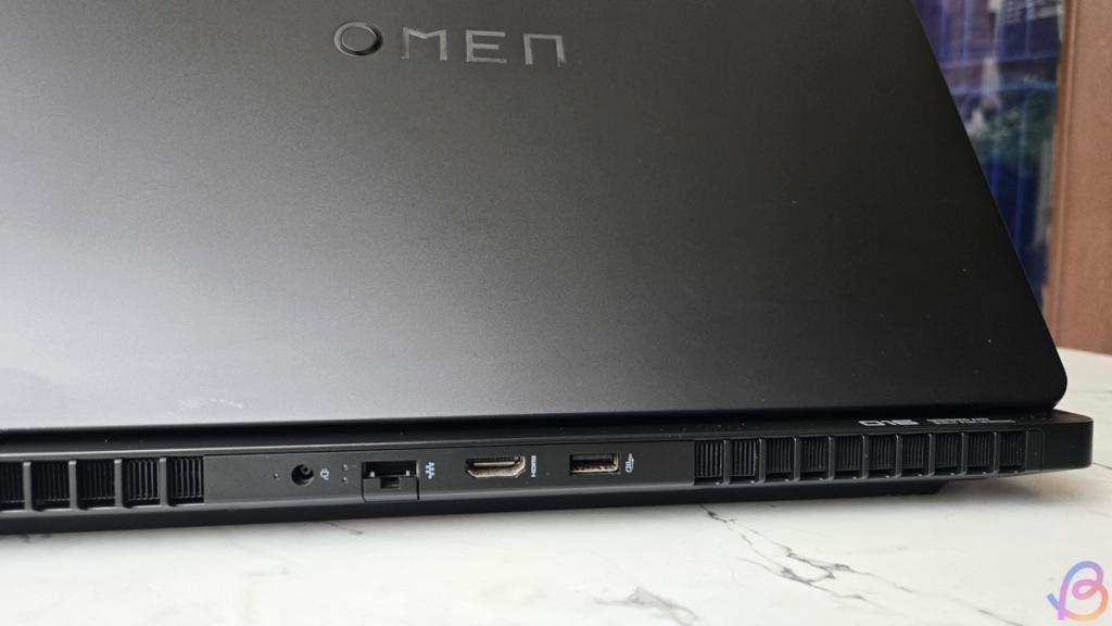 hp omen max 16 rear ports