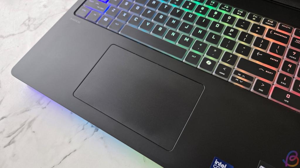 hp omen max 16 trackpad