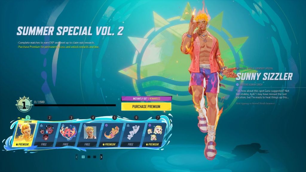 Human Torch Summer Skin