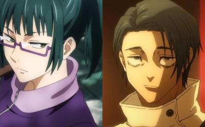 Maki Zenin and Yuta Okkotsu