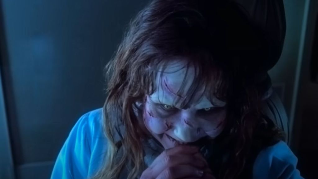 A still from The Exorcist