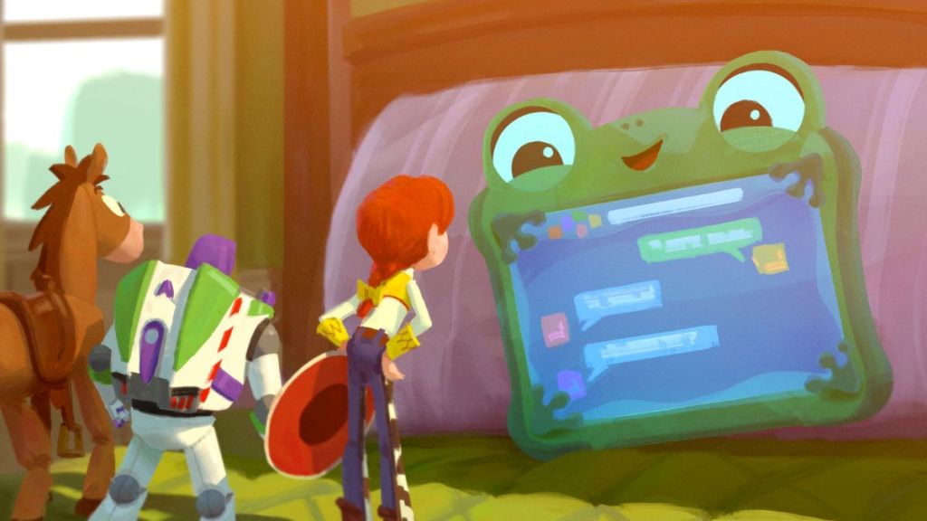 A screenshot from Toy Story 5