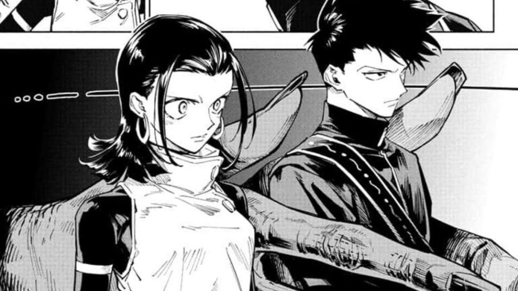 Yuuka and Tsurugi in Jujutsu Kaisen Modulo