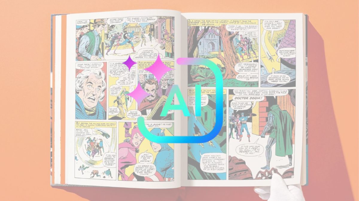 AI in Marvel and DC Comics books