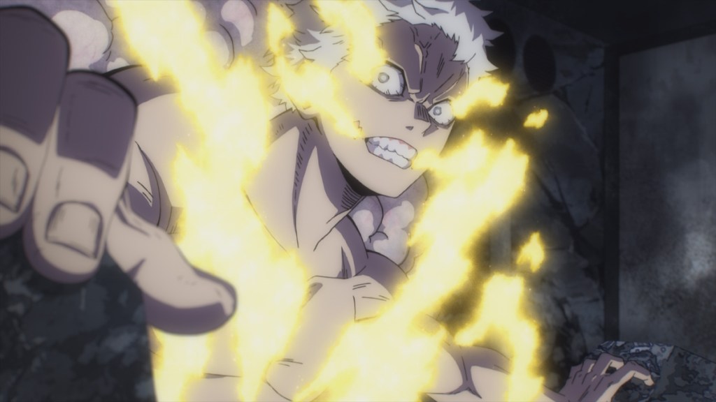 All For One getting younger and angry in MHA anime