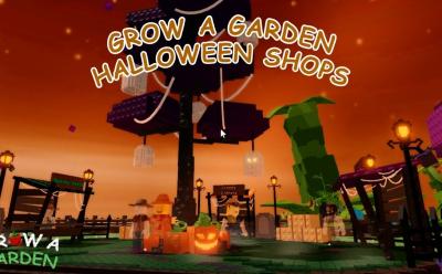 All Halloween Shops and the Items You can Buy in Grow a Garden