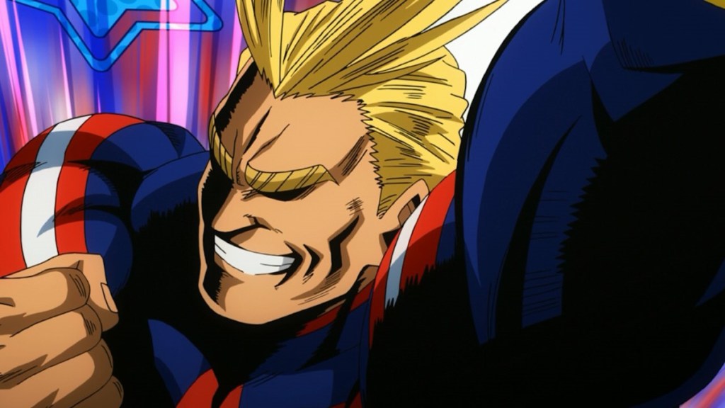 All Might in MHA anime