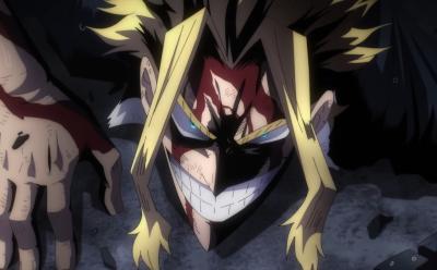 All Might without his armor in My Hero Academia final season