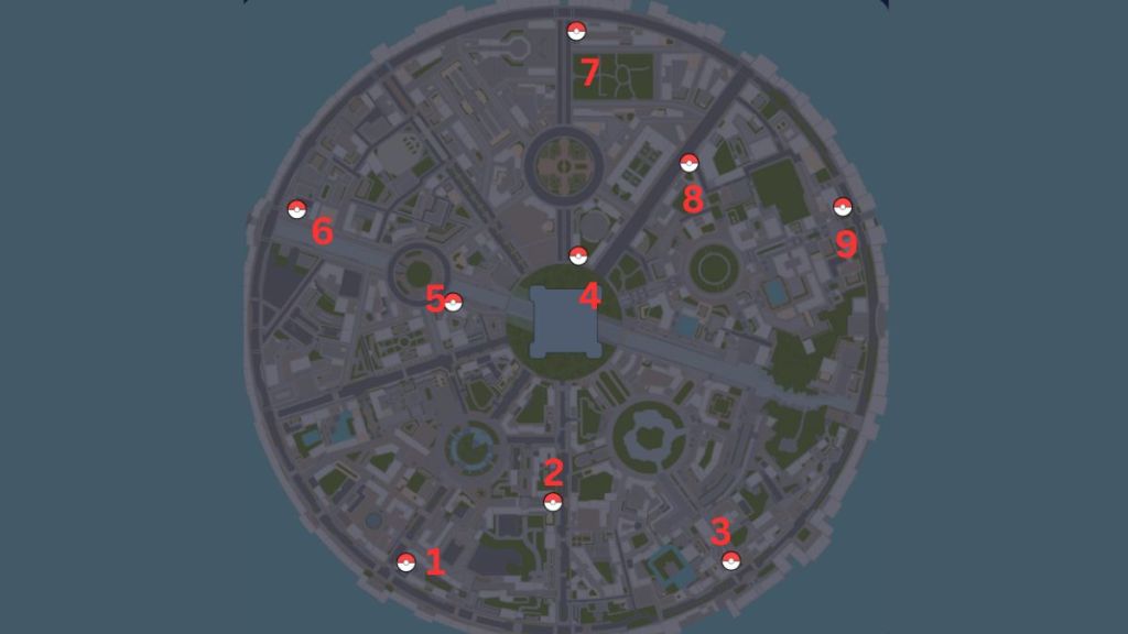 All the Pokemon Centre Location in Legends ZA
