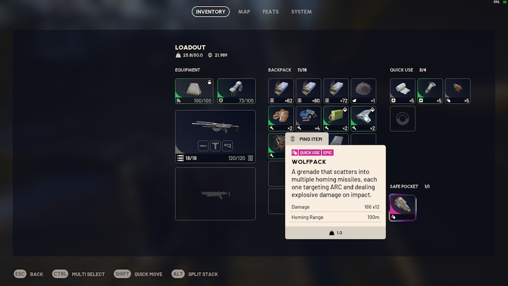 Arc Raiders grenades