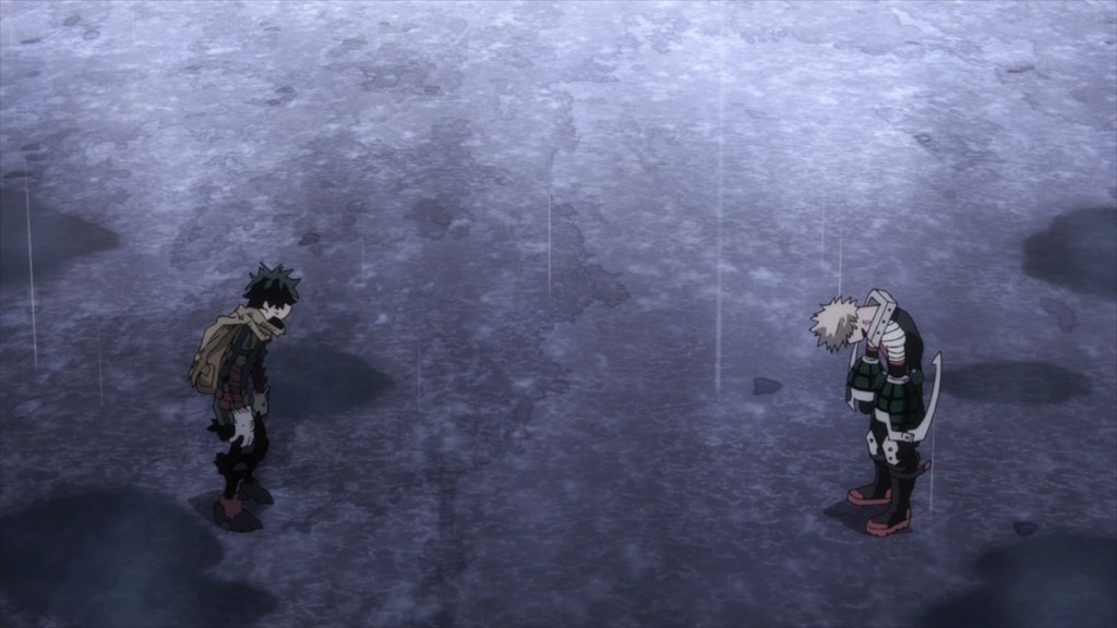 Bakugo apologizes to Deku in MHA