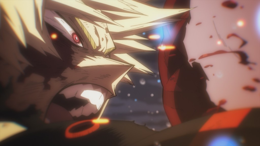 Bakugo fighting against AFO in My Hero Academia season 8