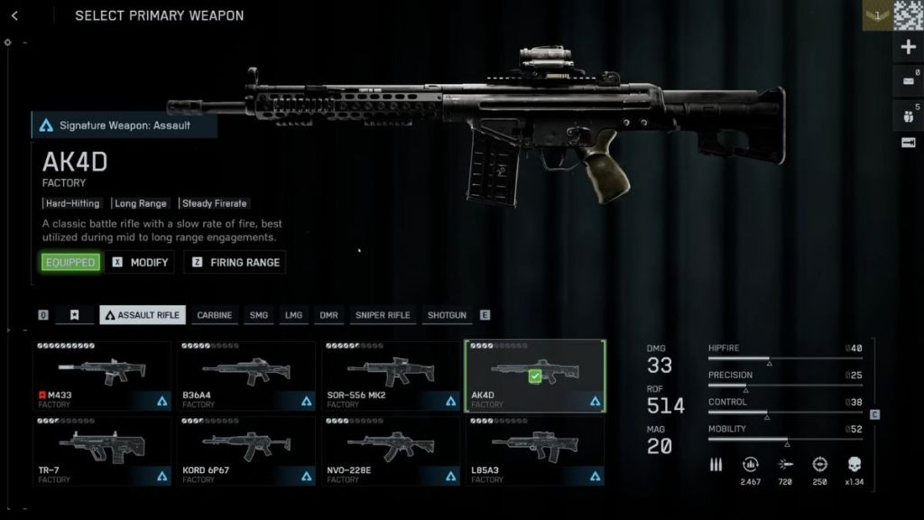 Battlefield 6 AK4D