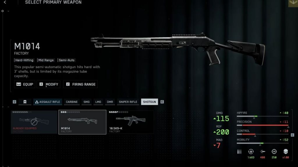 Battlefield 6 M1014