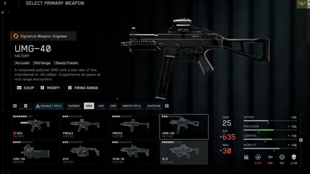 Battlefield 6 UMG-40