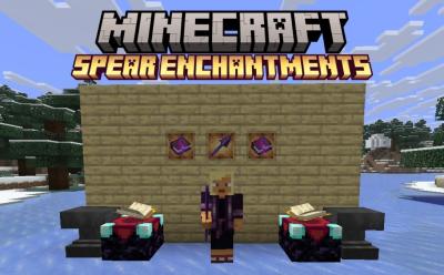 Best Spear Enchantments in Minecraft