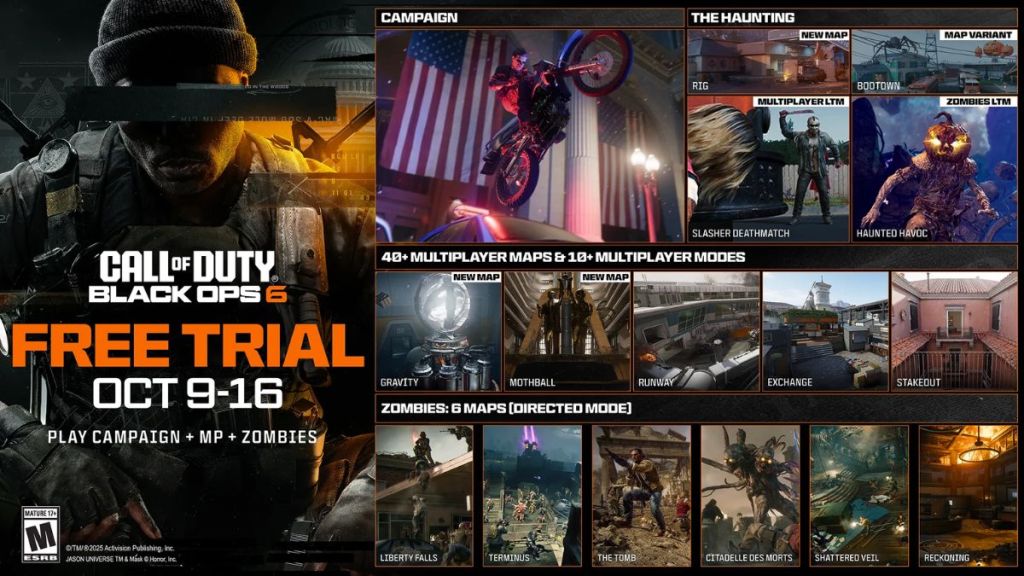 Black Ops 6 Free Trial Details