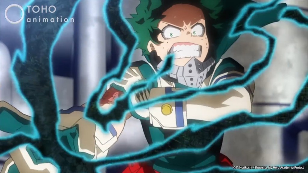 Blackwhip quirk in MHA anime