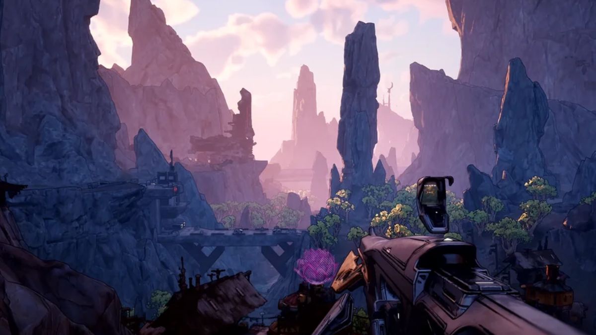 First person gameplay Borderlands 4